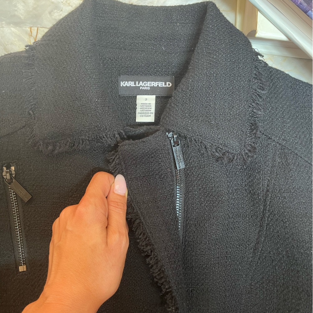 KARL LAGERFELD Paris Tweed Jacket